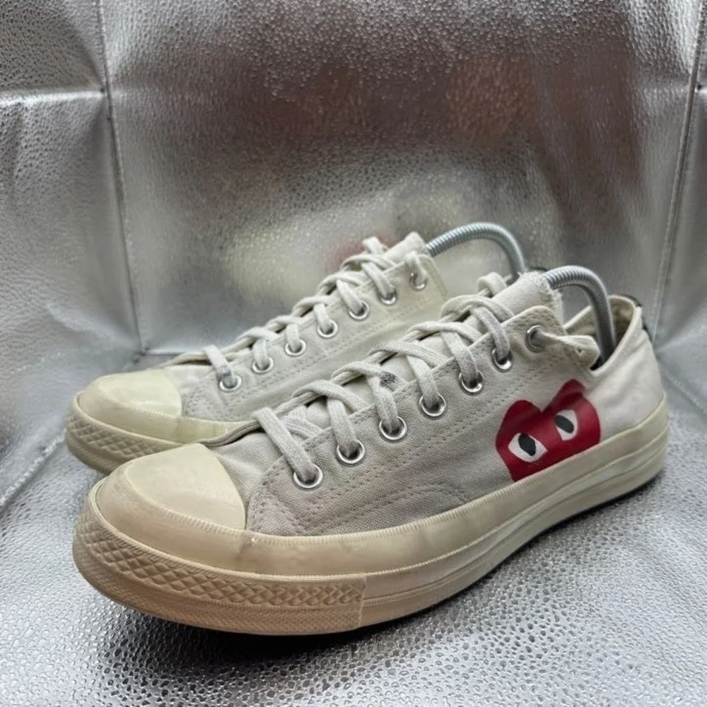 Size M10/W12 Converse‎ Chuck 70 Comme des Garçons Unisex Off White Sneakers